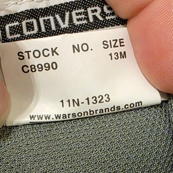 Converse C8990 Tactical Work Boots Men’s 13 Leather ASTM F2413 EH Side Zip - Picture 3 of 13